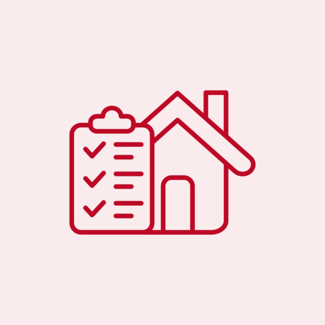 Real estate checklist illustration